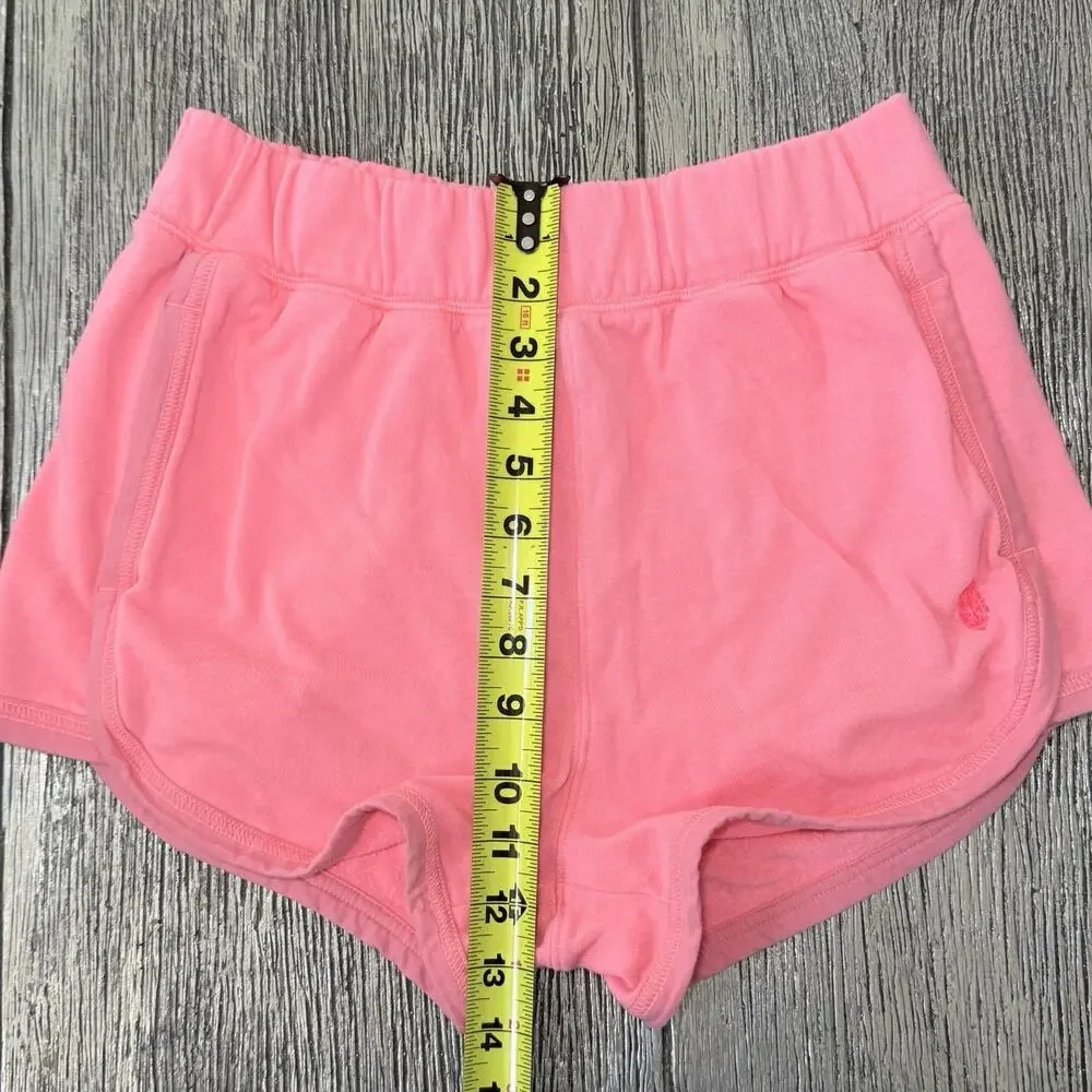 Free People Movement | Grand Slam Pink Flamingo Stretchy Cotton Shorts Small